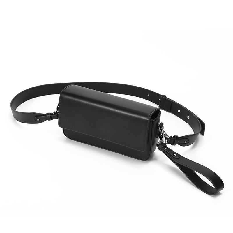 

INS Причудливая Нишевая Дизайнерская Функциональная Мужская Сумка Black