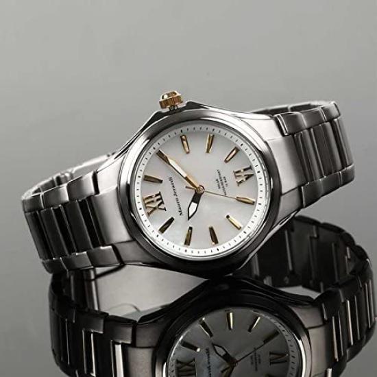 Mauro Jerardi Titanium Solar Watch Bar Dial [Mauro Gerardi] Men's MJ039-3 Index/White