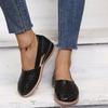 Summer Large Size Casual Sandals Women's Wedge Heel Hollow Solid Color Single Shoes Low Heel Sandals Women
