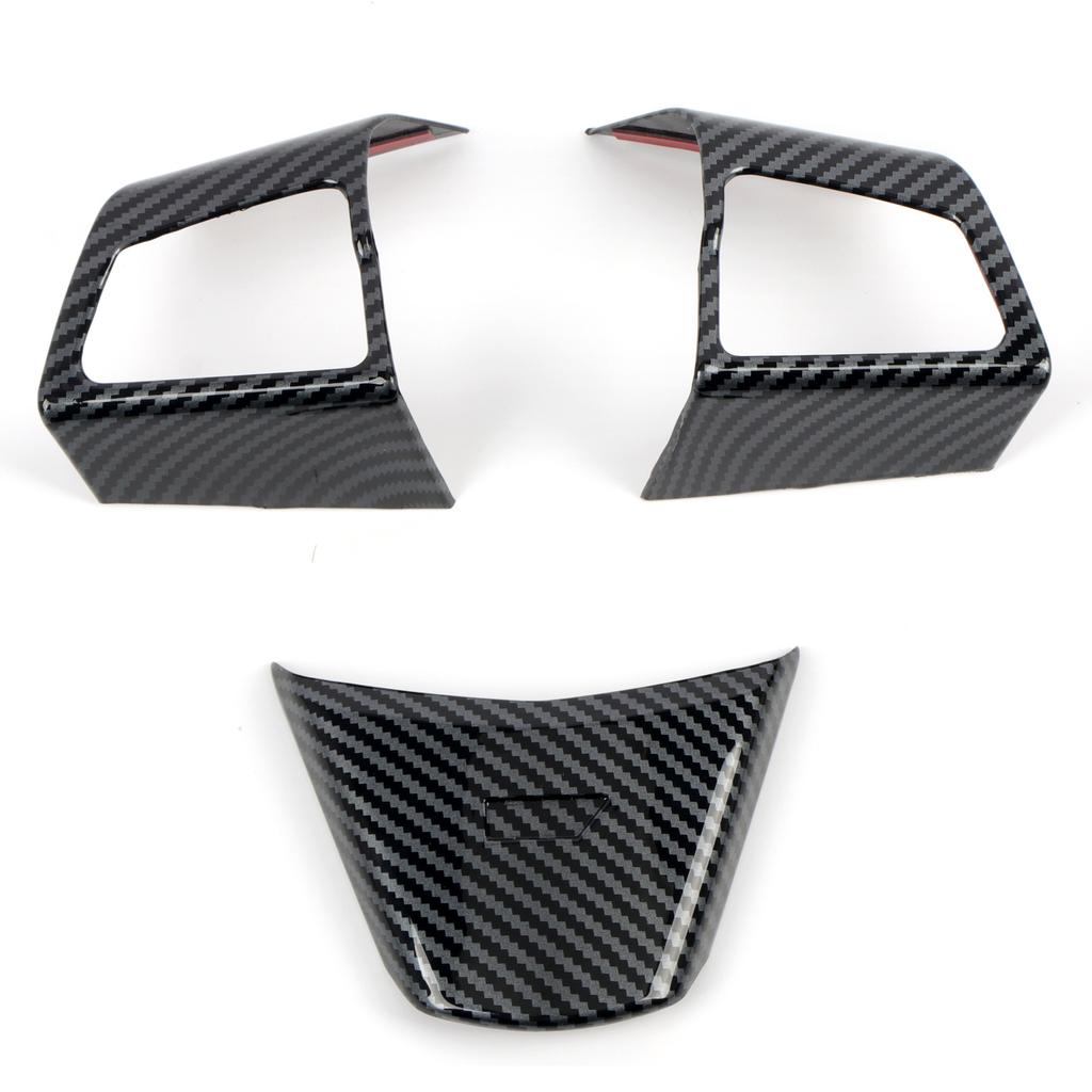 Pentru Cadillac CTS 2008 2009 2010 2011 2012 2013 Accesorii Auto Fibra de Carbon Aspect Lemn Volan Capac Decorativ Ornament Autocolant
