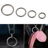 Simple Keychain Buckle Stylish Split Keychain Ring Portable Carabiner Keychain  Connecting Clasps