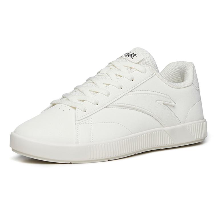 New Anta Low Top Skateboard Shoes Women's White 122258066-1