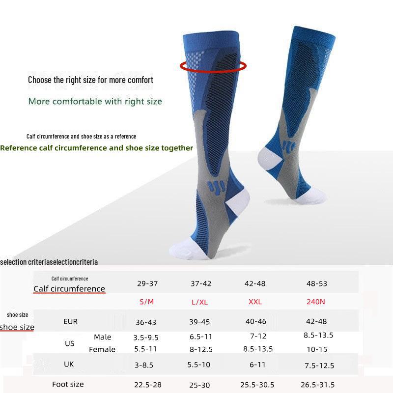 "Elastische Kompressions-Sportsocken zum Laufen & Yoga"