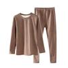 Miling Men's Thermal Underwear Set with Warm Patches