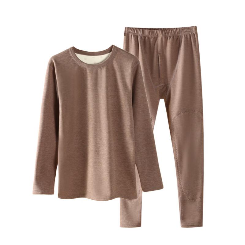 Miling Men's Thermal Underwear Set with Warm Patches