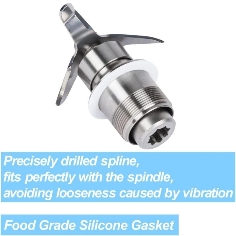 502977 Blade Cutting Assembly Blender Part for Waring CB10CT CB10D CB10DB CB10R CB10S CB10T CB10TB CB10TS CB15 Blenders