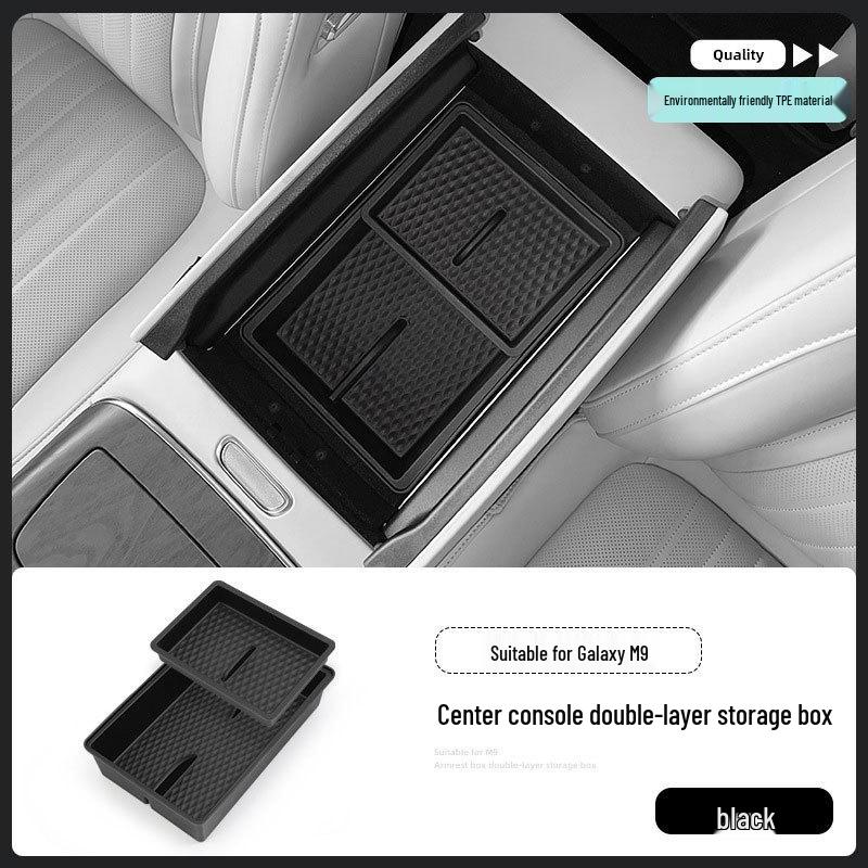 Geely Galaxy M9 Armrest Storage Console Organizer Accessories