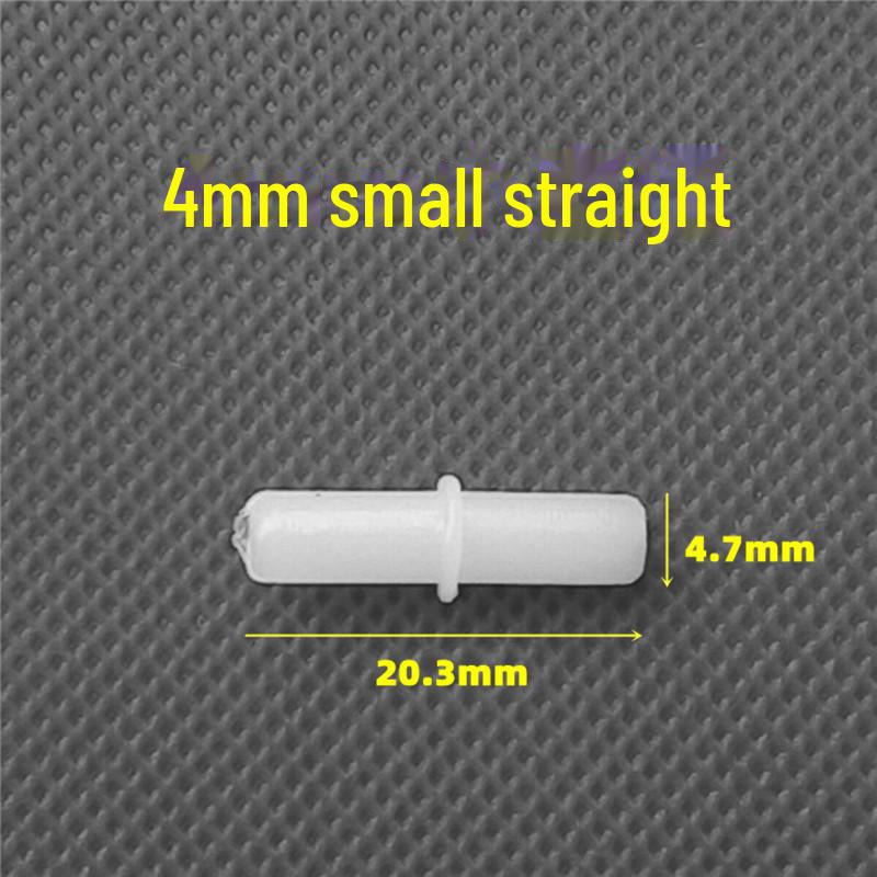 

Пластиковые стыковые фитинги для шлангов - прямые трубные соединители равного диаметра для разведения 4mm small straight