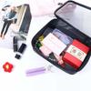 Zipper Travel Makeup Organizer Wash Pouch Storage Bag Mesh Cosmetic Bag Bath Storage Makeup Case