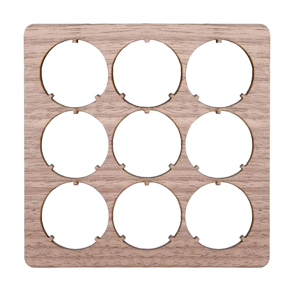 

Подставка под пивную крышку для мужчин, подарок любителям пива, домашний декор для мужчин, вмещает 9 крышек, отделка под дерево в деревенском стиле, подарок для него, подарки для папы