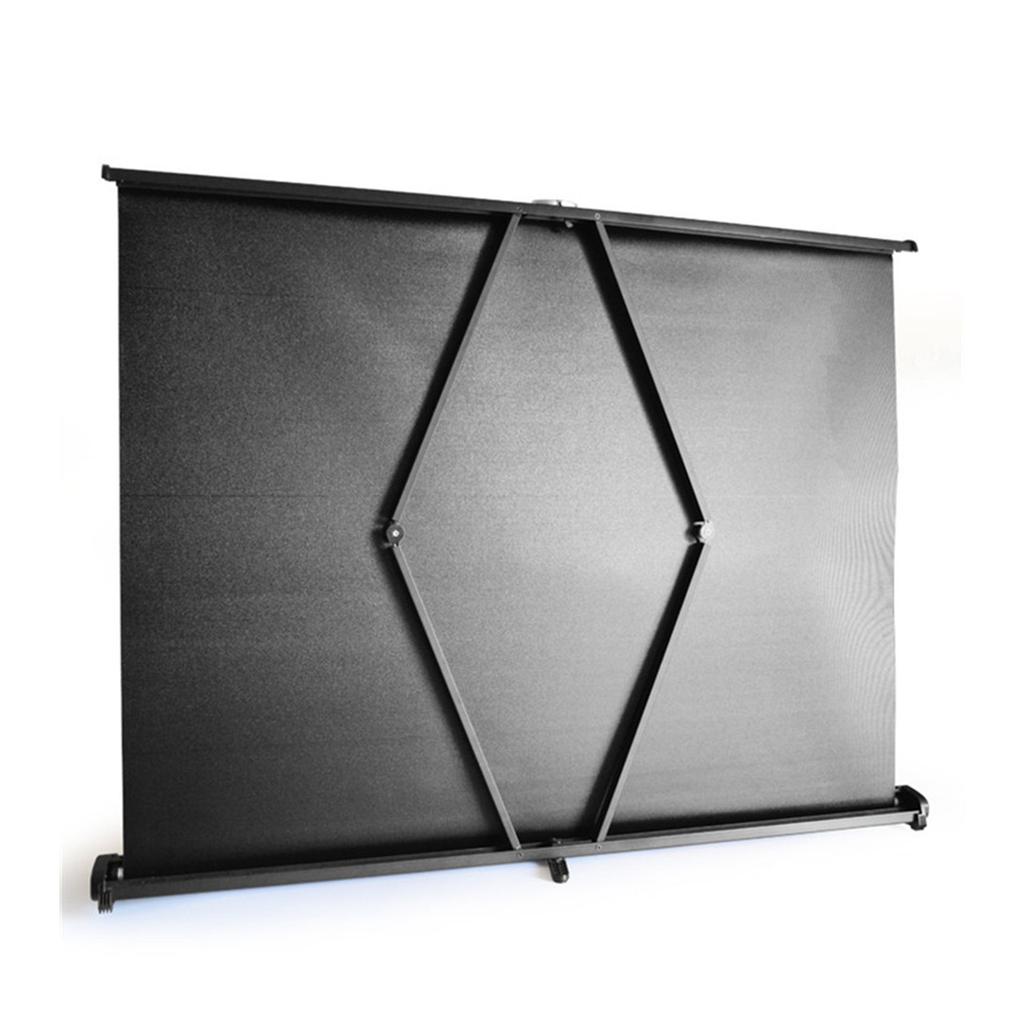 Tragbarer 40-Zoll-HD-Projektionsbildschirm 4:3 faltbare Projektionswand Langlebig Wandmontage für