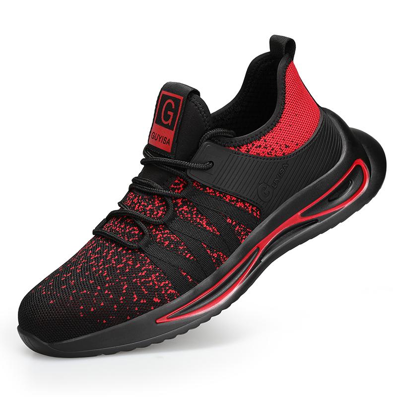 Indestructible Sneakers Men Work Shoes Breathable Anti-Smash And Puncture Work Shoes Boots Dropshipping
