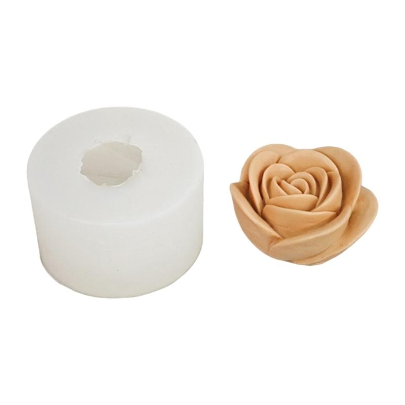 Silikonové formy na výrobky Opakovaně použitelné odlitky Epoxidové formy 3D výroba svíček Jemné silikonové DIY 3D ruční výrobky Roztomilé formy