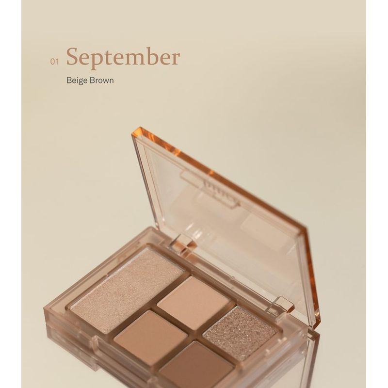 hince - All-round Eye Palette - 3 Types