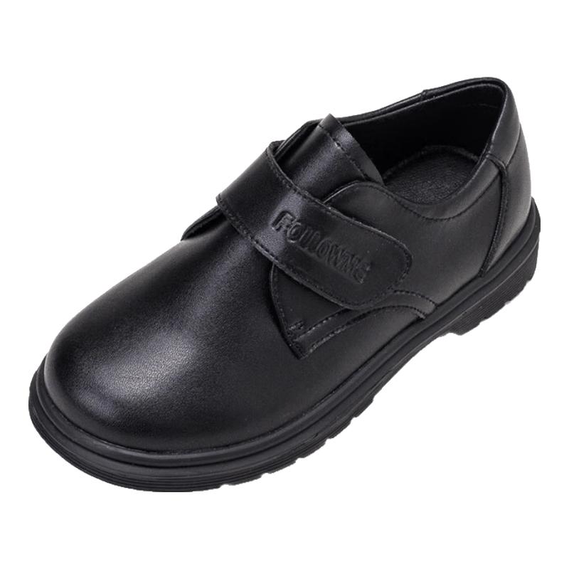 Fuluomi Boys  British Style School Performance Leather Shoes 39 чёрный