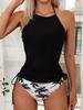 Women's Tethered Sports Swimsuit Set