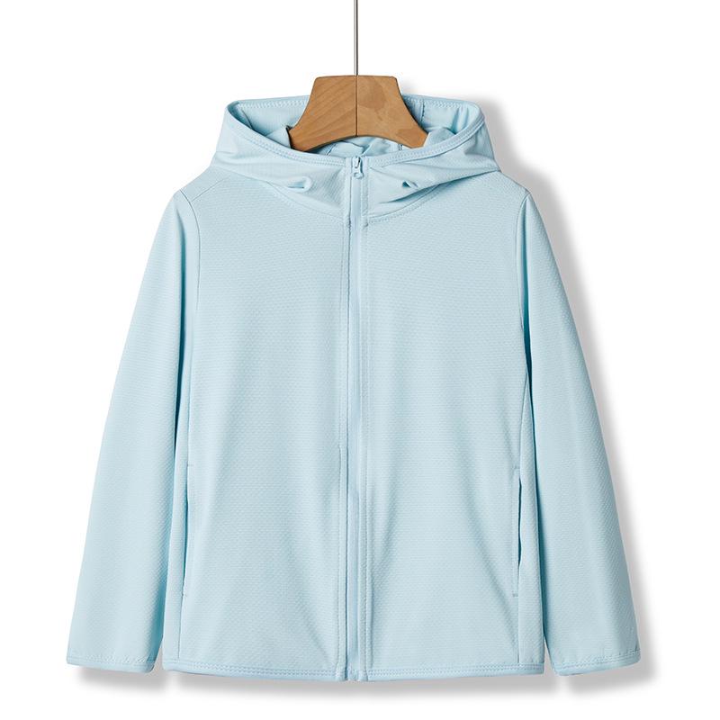 Erkek ve Kadın UPF 50+ Buz İpeği Uzun Kollu Güneş Koruyucu Ceket