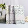A6 Blank Notebook Travel Journaling Stamp Collecting Daily Planning Fabric Cover Wire-O Bound 100gsm Offset Paper
