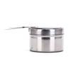 1X Portable Windproof Handle Alcohol Stove Fuel Emergency Survival Outdoor Tool