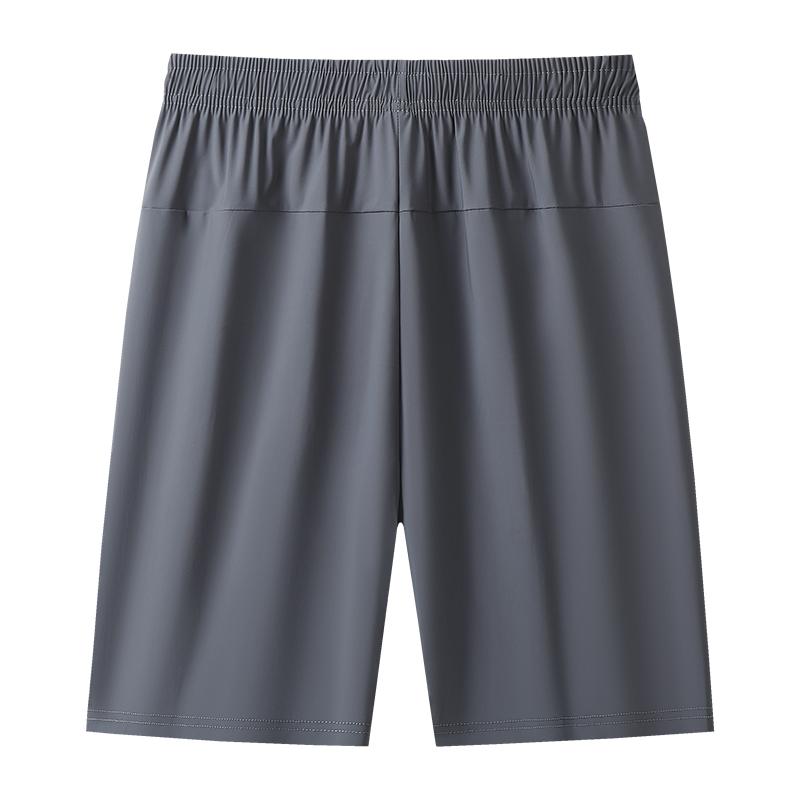 Summer Ice Silk Shorts High Stretch Casual Shorts Men's Beach Shorts Quick Drying Breathable Shorts Sports Shorts