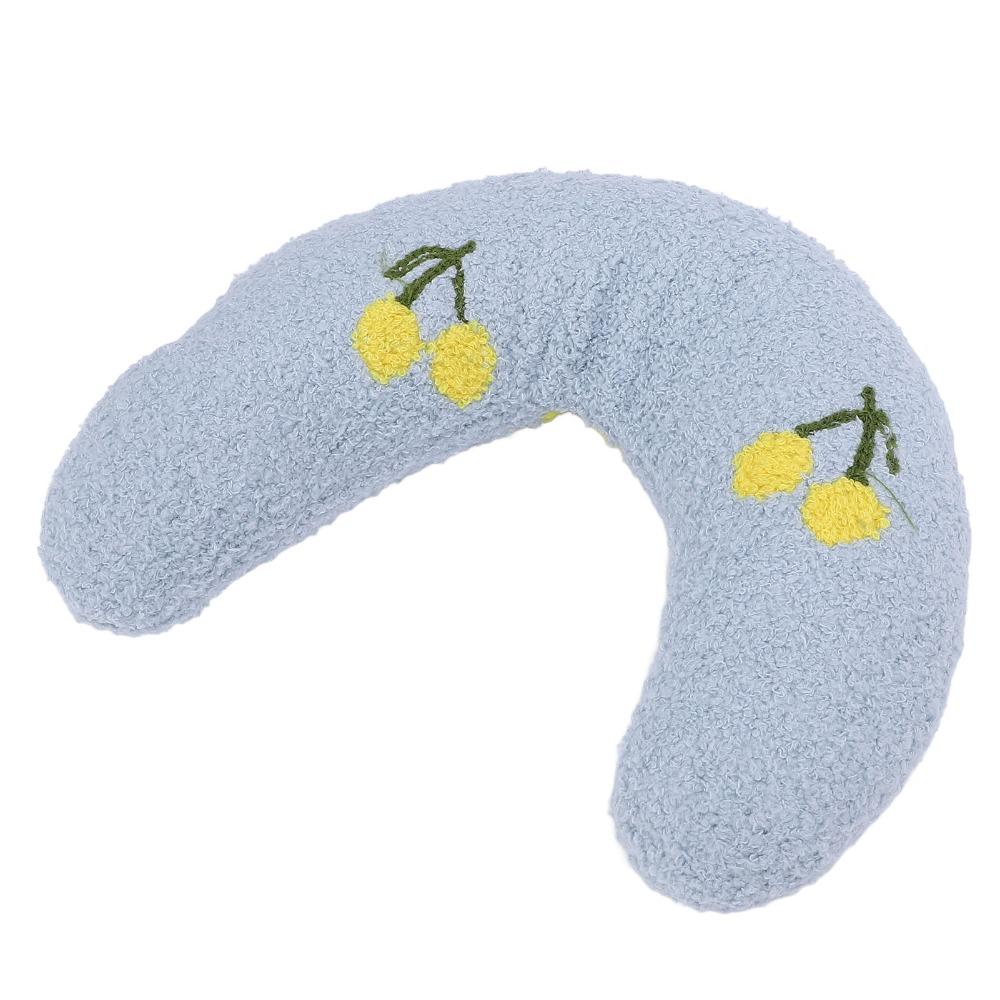 3pcs Machine Washable Pet Neck Pillow Plush Fluffy Calming Pillow U Shaped Pillow For Pets