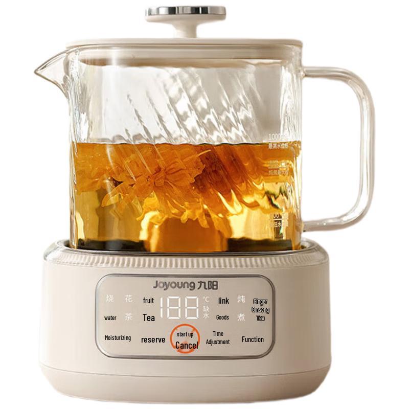 Joyoung 1L All-Glass Smart Health Kettle CN plug (adapter included)