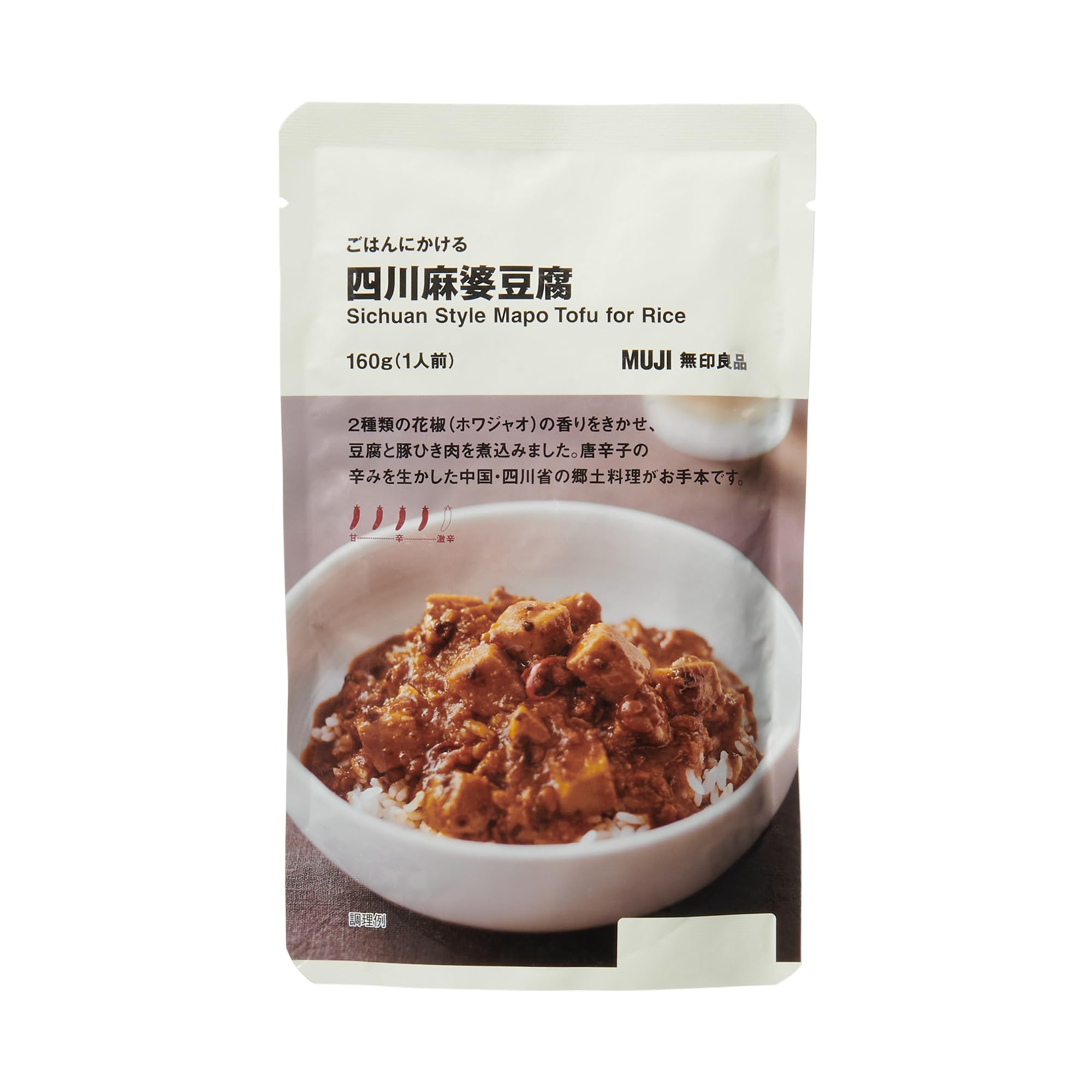 

MUJI Sichuan Mapo Tofu to pour over rice 160g TCD35A4S [1 serving]