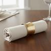 6PCS Luxurious Western-style Napkin Buckle Modern Festive Napkin Buckle Napkin Ring  Event Decor