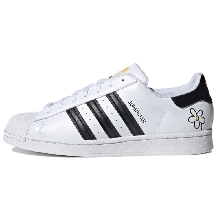 adidas Originals Superstar Shoes Cloud White Core Black Hazy Yellow Men s GW2249 EU 36⅔