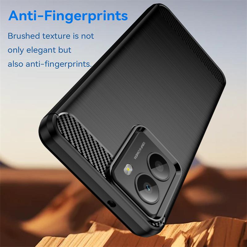 For HMD Fusion Case Shockproof Silicone Carbon Fiber Back Cover HMD Fusion X1 Barca Fusion Luxury Phone Case For HMD Fusion Case