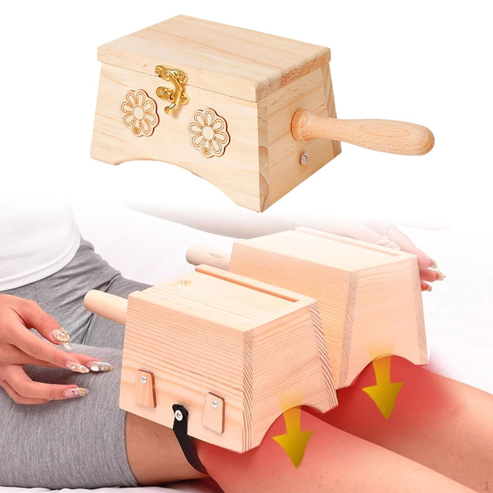 

Moxibustion Box Featuring Wearable Rope And Adjustable Temperature for Moxas Use 2 Hole