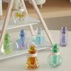 7pcs Magic Bottle Drift Bottle Making Kit,Used for Drip Glue Resin Plaster Making Silicone Mold, Suitable for Making Unique Pend