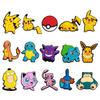 Pikachu Cartoon Shoe Charms Anime Cute Charmander Squirtle Diy Accessories For Sandals Bags Decoration Gifts For Kids Adults Children's Birthday Gift