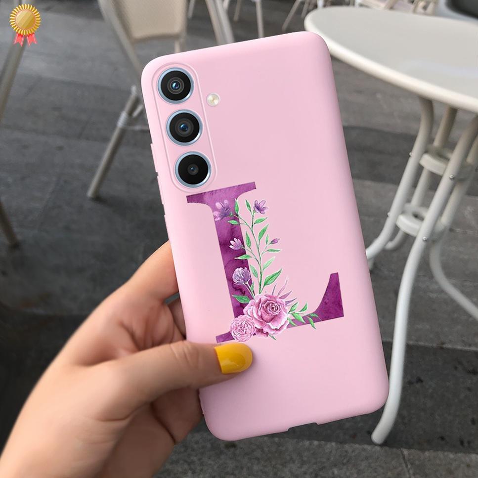 For Samsung Galaxy A54 A 54 5G Case Candy Pink Women Shockproof Soft TPU Silicone Back Cover For Samsung A54 A546V Phone Case