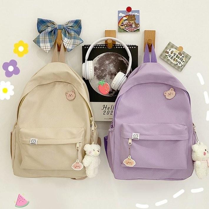 Shoulder Large Capacity Bag Unisex Backpack School College Students Junior Gift