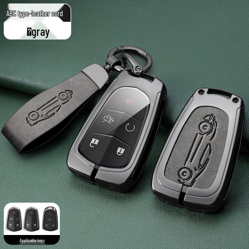 Cadillac XT5, CT5, XT4, XT6, CT6, XTS, ATSL, CT4 Premium Metal Key Cover