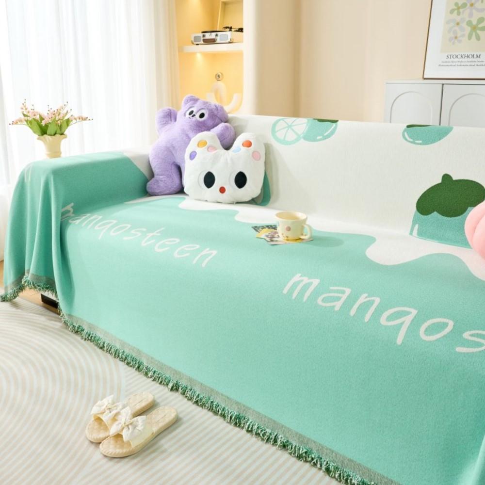 Funda Sofa Home Chenille Kawaii Sofa Mat Throw Blankets All-season Camping Picnic Blanket Cover Sofa Cover
