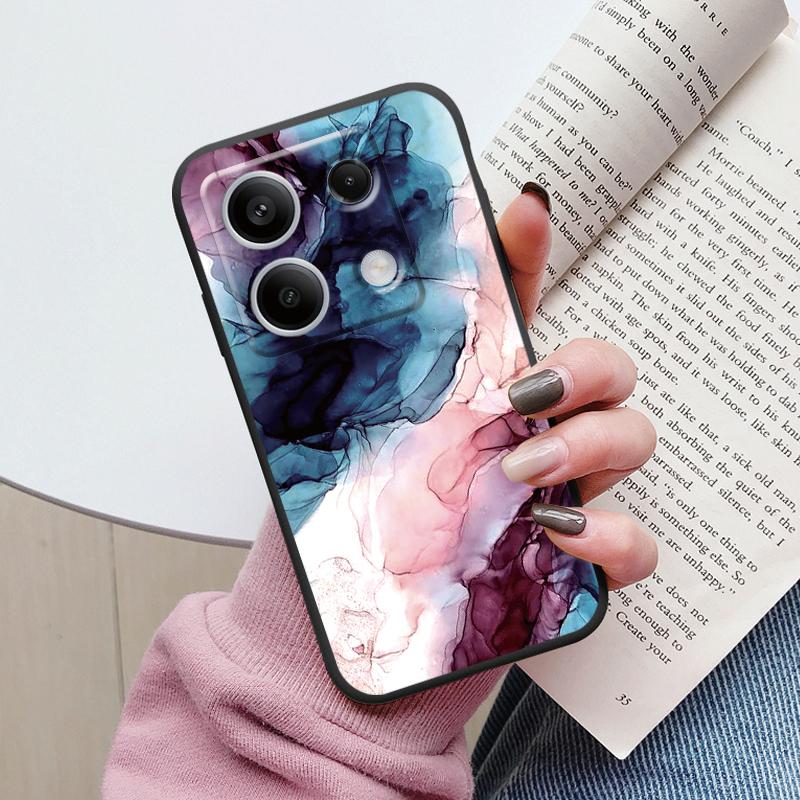 Luxury Case For Redmi Note 13 Pro 4G 5G Fundas Marble Fashion Pattern Soft TPU Protection Cover For Xiaomi Redmi Note14 Pro Capa