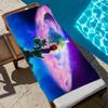 RTT G-galaxy Towel Beach Bath Quick-Drying Super Lightweight Portable Sauna Camping Movie Swim Pool M-marios-es Travel