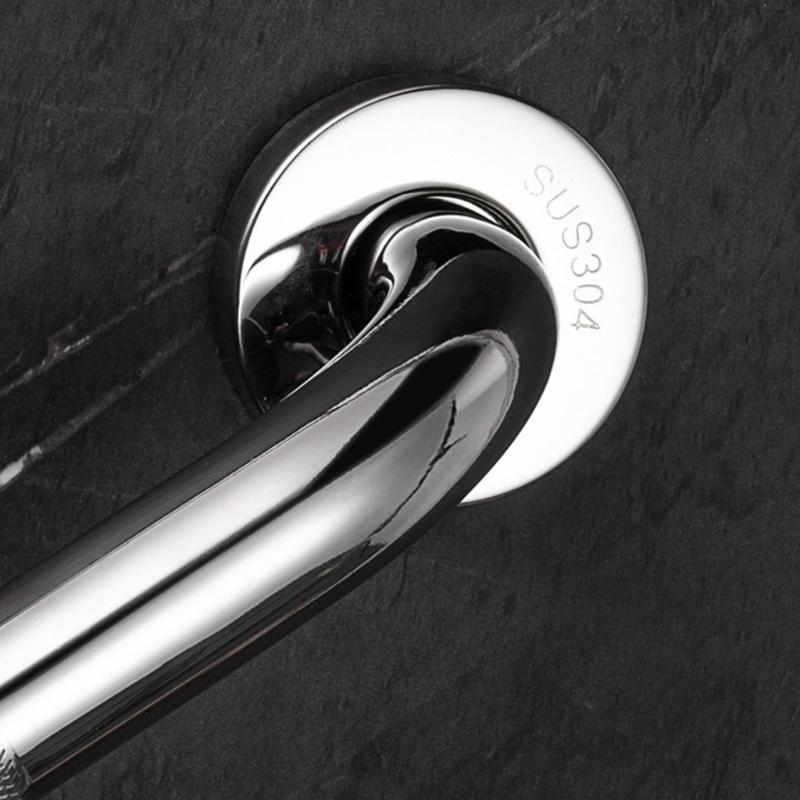 12Inch Bathroom Grab Rail 2 Pack Anti Slip Sturdy Stainless Steel Door Handle for Elderly and Disabled Safety Use