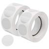 500 Transparent Self-Adhesive Round Sealing Stickers (2.5CM) for Gift Packaging