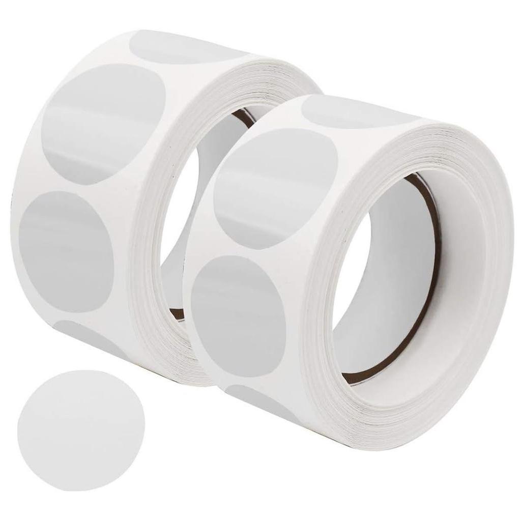500 Transparent Self-Adhesive Round Sealing Stickers (2.5CM) for Gift Packaging