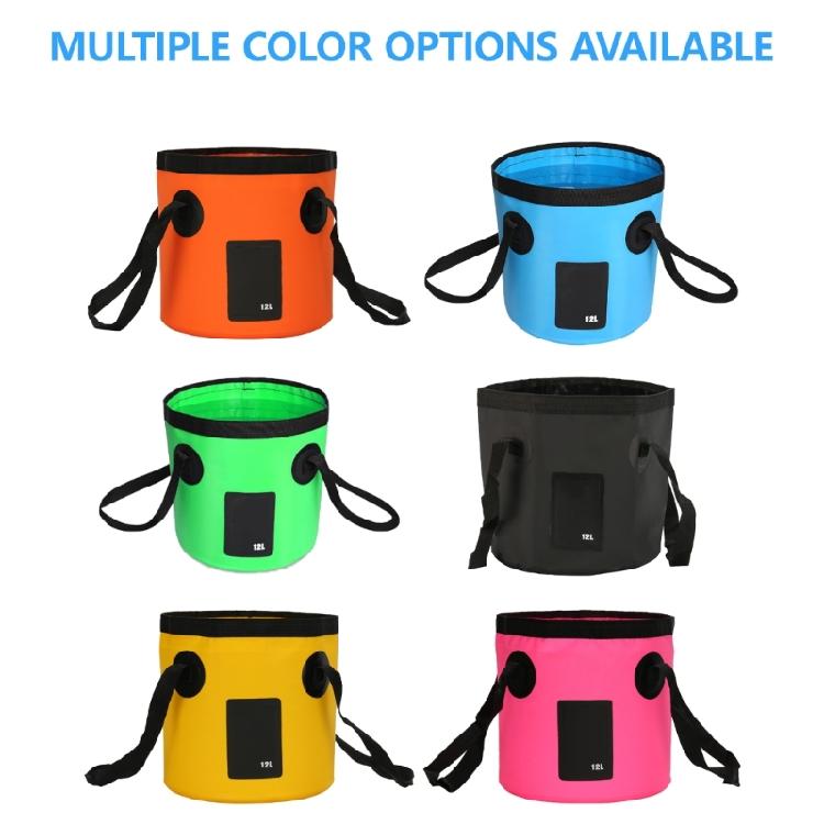 Přenosný skládací kbelík na mytí venku skládací nádoba kbelík na vodu kempování úspora místa kbelíky na mytí auta