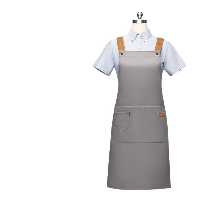 Plus Size Waterproof Apron - Custom Logo for Catering, Men's & Women's