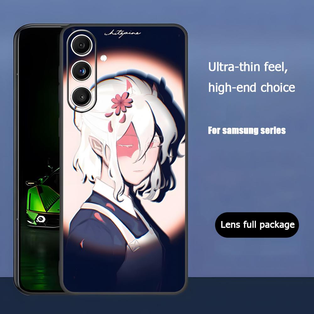 

Горячий Белый Сосна Аниме Чехол для Телефона Для Samsung Galaxy S26 S25 S24 S23 S22 S21 Plus Ultra Note20 Мягкий Черный Galaxy S22 Ultra 5G