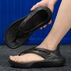 Fashion Height Man Sandals Flip-flops with Platform Non-slip Open Toe Breathable 2025 Styles Summer Big Size Daily Use Eva Shoes for Men