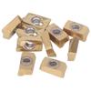 10PCS Turning Inserts Coated Carbide Inserts CNC Lathe Milling Cutting Tools APMT1604