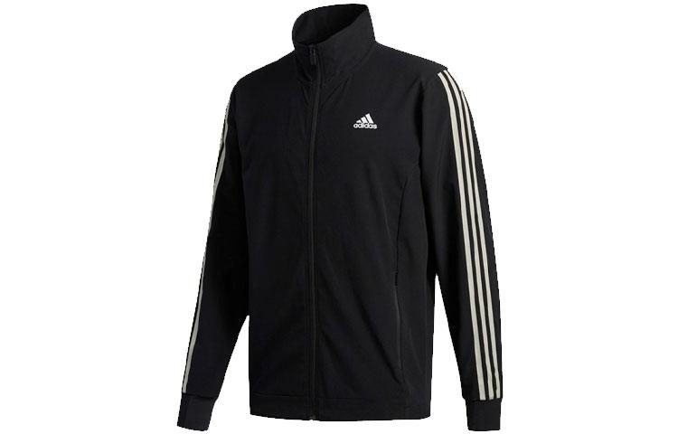Adidas Jackets Men s Black Stand Collar Moderate Other GE3424 S