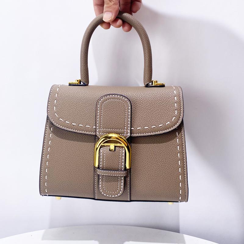 Kompakte quadratische Messenger Bags für Damen Luxus Designer Tasche und Geldbörse Neu im Vintage Einfache Umhängetasche Crossbody Tasche