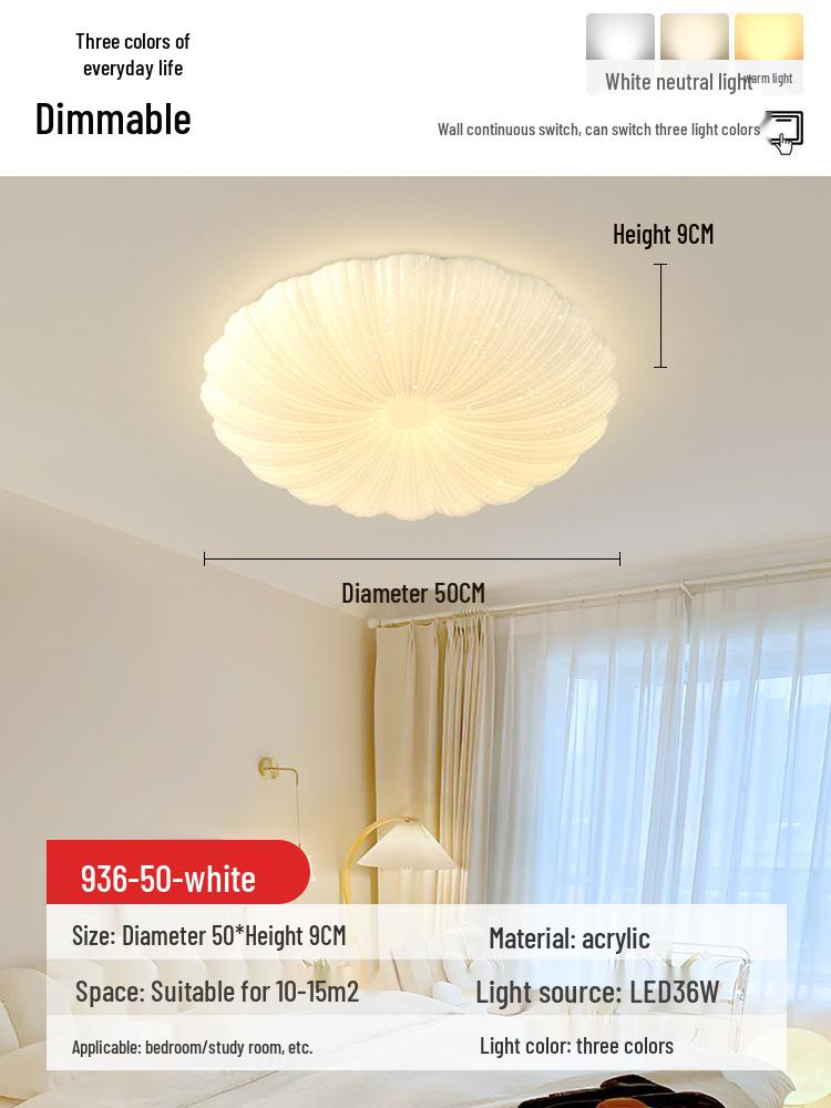 Warm Romantic Solid Wood Flower Ceiling Light for Children's or Master Bedroom